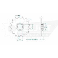 Esjot Front Sprocket 17T 50-32048-17