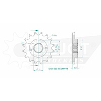 Esjot Front Sprocket 16T 50-32050-16