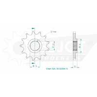 Esjot Front Sprocket 13T for Husqvarna TR 650 Terra 2013-2014