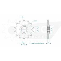 Esjot Front Sprocket 14T for BMW F 650 1993