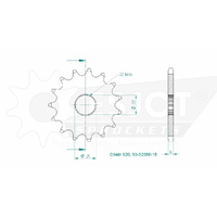 Esjot Front Sprocket 15T for Aprilia Pegaso 125 1991-1994