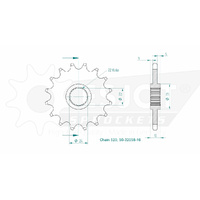Esjot Front Sprocket 16T for Aprilia Moto 6.5 650 1995-2000
