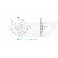 Esjot Front Sprocket 14T 50-32059-14