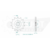 Esjot Front Sprocket 14T 50-32065-14