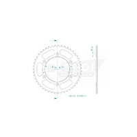 Esjot Rear Sprocket 47T for Husaberg FS 450 2004-2008