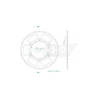 Esjot Rear Sprocket 51T for KTM 500 EXC 2012