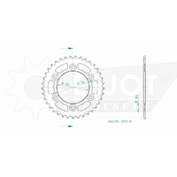 Esjot Rear Sprocket 37T for Ducati 620 Sport Nuda 2007