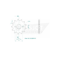 Esjot Front Sprocket 13T 50-32076-13