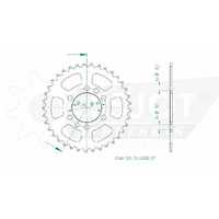 Esjot Rear Sprocket 37T for Suzuki GS 300 L 1982-1985