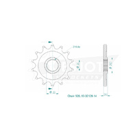 Esjot Front Sprocket 14T for Honda CRF 250 X 2004-2017