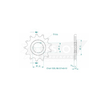 Esjot Front Sprocket 13T for Yamaha YFM 700 R Raptor 2006-2024
