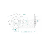 Esjot Front Sprocket 15T 50-32143-15