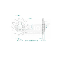 Esjot Front Sprocket 13T for Suzuki RMX 450 Z 2010-2019