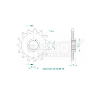 Esjot Front Sprocket 15T 50-32146-15