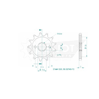 Esjot Front Sprocket 13T for Honda CBR 300 R ABS 2015-2018