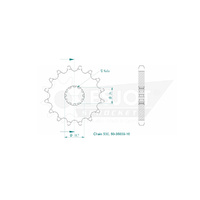 Esjot Front Sprocket 16T 50-35009-16