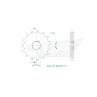 Esjot Front Sprocket 15T for Suzuki GR 650 X  1983-1989