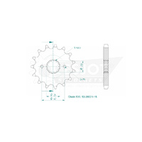 Esjot Front Sprocket 15T for Kawasaki Z 550 D GP  1983