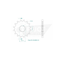 Esjot Front Sprocket 16T for Triumph 900 Tiger EFI 1999-2001