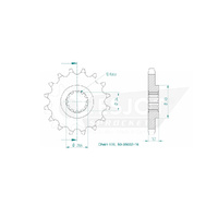 Esjot Front Sprocket 16T 50-35032-16