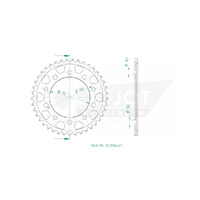 Esjot Rear Sprocket 41T for Honda CBF 1000 F ABS 2006