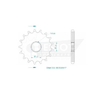 Esjot Front Sprocket 17T 50-35048-17