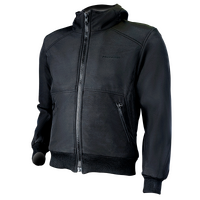 Motodry Hoodie Kevlar Mens Black