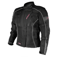 Motodry Jacket Siena Ladies Black/Magenta