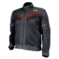 Motodry Jacket Summer Vent Black/Red