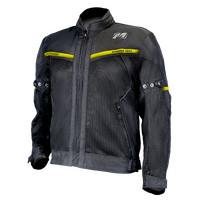 Motodry Jacket Summer Vent Black/Hi-Viz