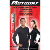 Motodry Shirt Thermal Wear Black