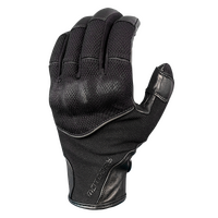 Motodry Gloves Star Leather Textile Black