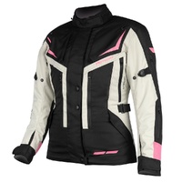 Motodry Jacket Rallye 2 Ladies Black Grey Magenta