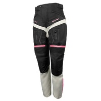 Motodry Pants Rallye 2 Ladies Black Grey Magenta