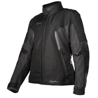 Motodry Jacket Sapphire Ladies Black Anthracite