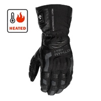 Motodry Gloves Hotham Heated Lea Winter Black