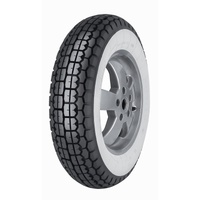 Mitas Tyre B13 400-8 66J TT/TL 4PR WW Classic Scooter Suit Front/Rear White Wall