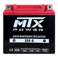 MTX AGM Battery for Aprilia 125 Sport City One 2008