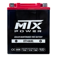 MTX AGM Battery for Kawasaki KLR650A 1987-1990