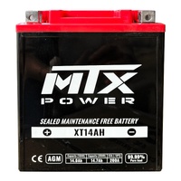 MTX AGM Battery for Polaris 400L 4x4 1994