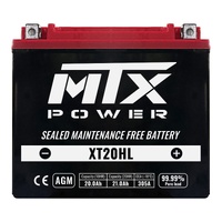 MTX AGM Battery for Harley XLH1200S Sportster Sport 1996-2003