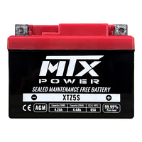 MTX AGM Battery for Suzuki DR250S 1989