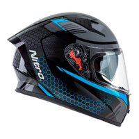 Nitro Helmet N501 Apex DVS Black/Blue