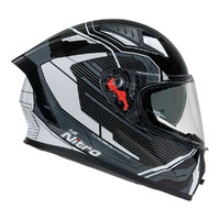 Nitro Helmet N501 Fuse DVS Gloss Grey/White/Black