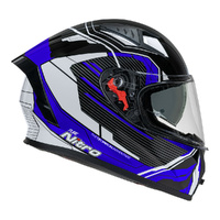 Nitro Helmet N501 Fuse DVS Gloss Blue/White/Black