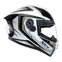 Nitro Helmet N700 Black/White/Gunmetal