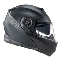 Nitro Helmet F160 Modular Satin Black