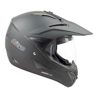 Nitro Helmet MX730 Enduro/Adventure Satin Black