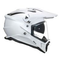 Nitro Helmet MX780 Adventure Gloss White