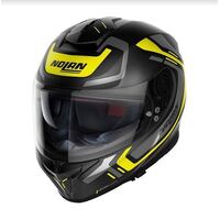 Nolan Helmet N808 Ally Flat Black/Yellow/Grey 40